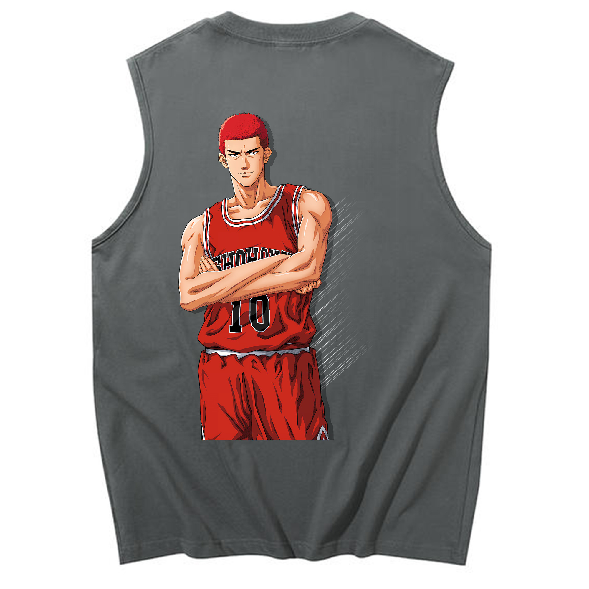 （画像用） SLAM DUNK／スラムダンク コットン100％タンクトップ（背面プリント）